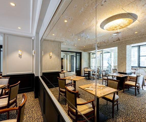 Design d'intérieur restaurant Annecy